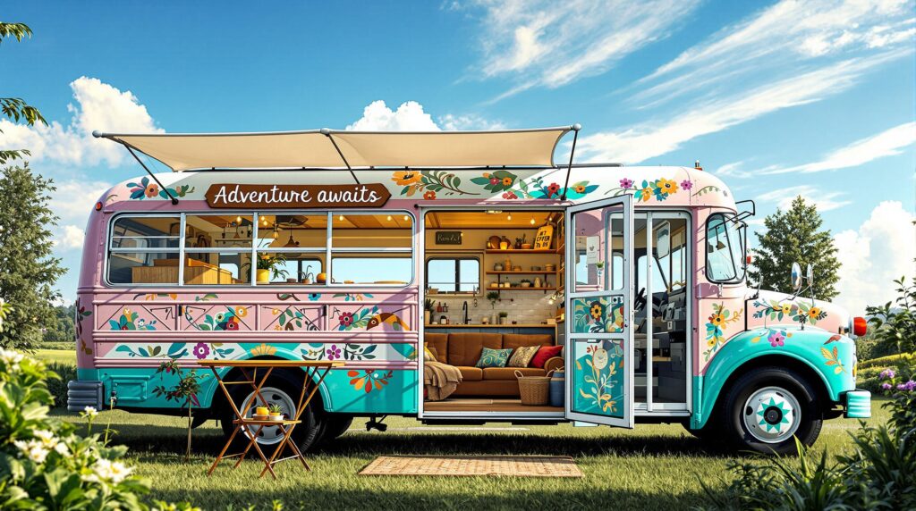 découvrez le phénomène skoolie : un bus scolaire transformé en habitat unique et tendance. explorez les avantages de cet aménagement créatif et pratique pour une vie nomade ou un projet d'habitat alternatif.