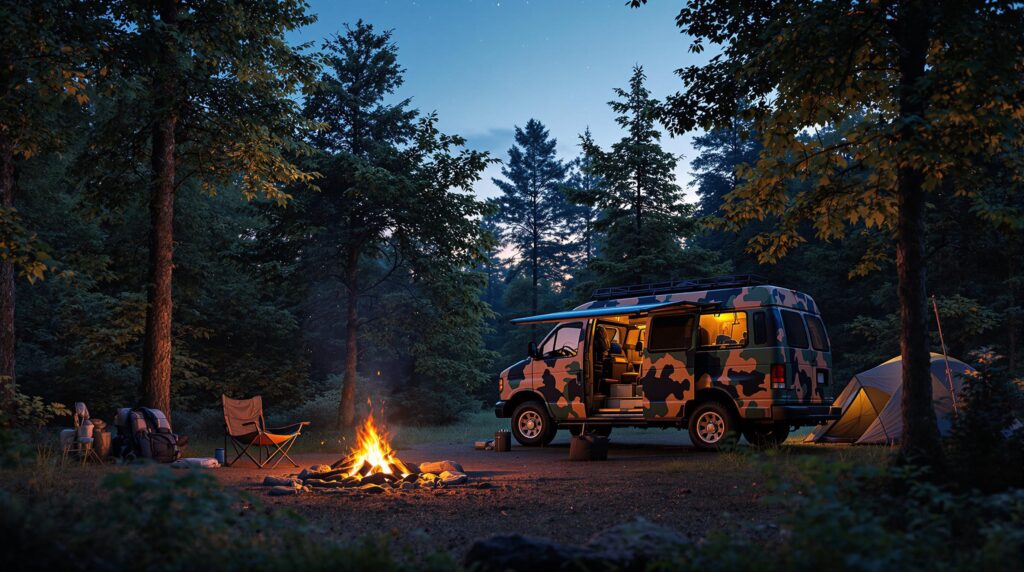 découvrez le stealth camping avec notre guide sur le van stealth. apprenez les astuces et les conseils pour camper discrètement en van, tout en respectant l'environnement et les réglementations locales. explorez des techniques pour passer inaperçu et profiter pleinement de vos aventures en van sans compromettre votre confort.