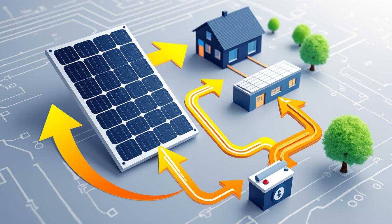 découvrez le parcours fascinant de la chaîne énergétique d'un panneau photovoltaïque, de l'absorption des photons à la génération de kilowatt-heures. apprenez comment la conversion de l'énergie solaire se transforme en électricité utilisable pour vos besoins quotidiens.