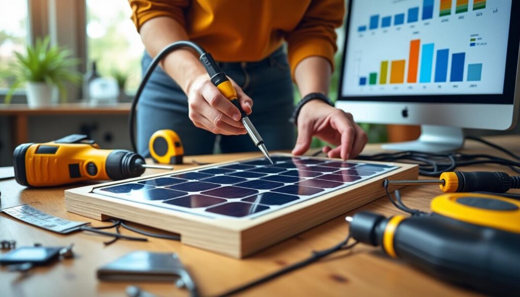 apprenez à fabriquer votre propre panneau solaire avec notre guide complet. découvrez le matériel nécessaire, les coûts impliqués et le rendement réel de votre installation. idéal pour les amateurs de bricolage souhaitant exploiter l'énergie solaire de manière économique et écologique.