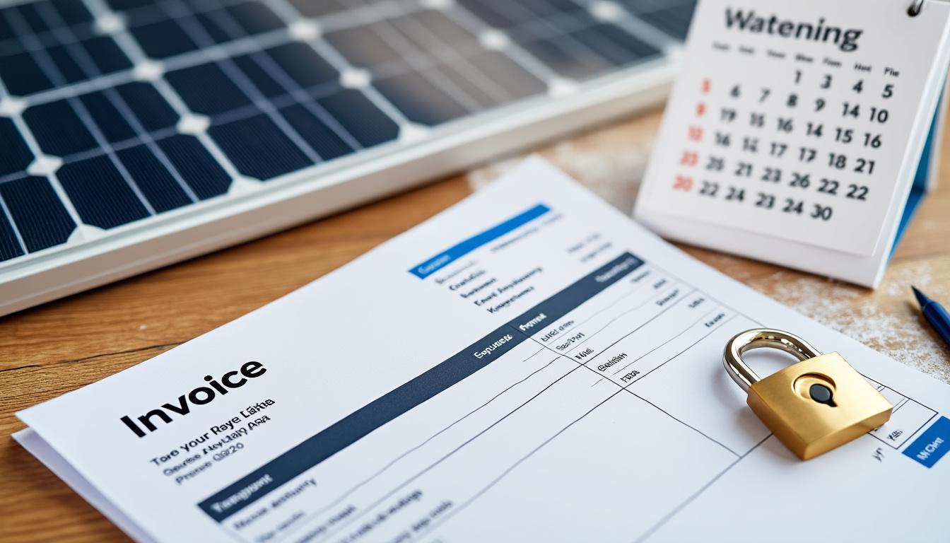 découvrez tout ce qu'il faut savoir sur la facturation oa solaire : délais de traitement, erreurs courantes à éviter et options de paiement sécurisé pour une gestion optimale de vos opérations solaires.