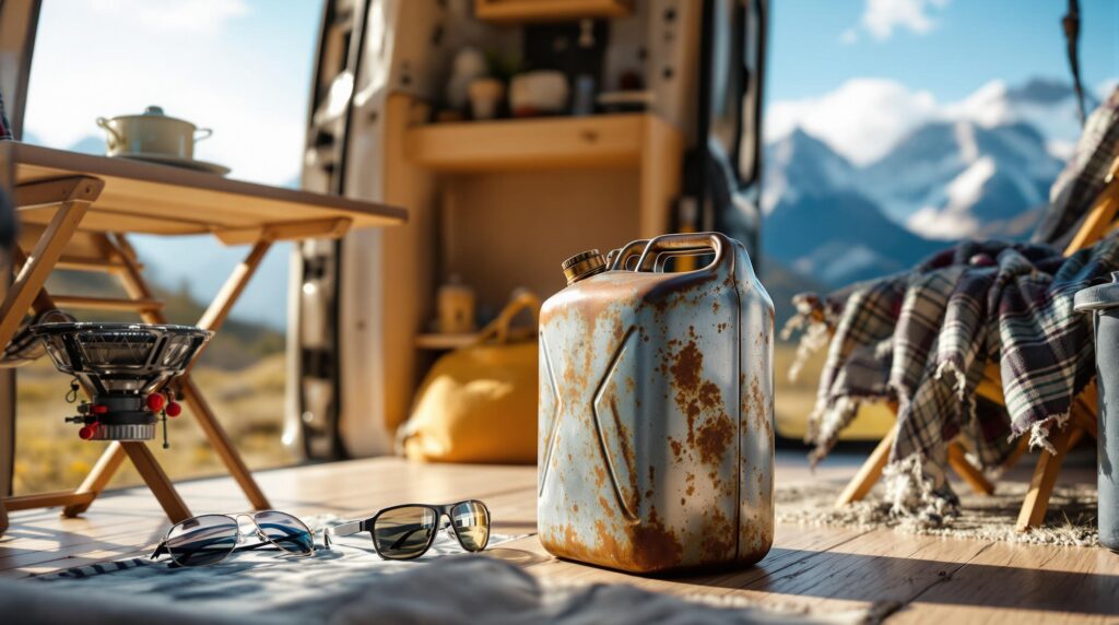 découvrez le jerrican avec robinet, la solution idéale pour les adeptes de vanlife. pratique et fonctionnel, il permet un approvisionnement en eau facile et rapide lors de vos voyages. simplifiez votre vie nomade avec cet accessoire indispensable.