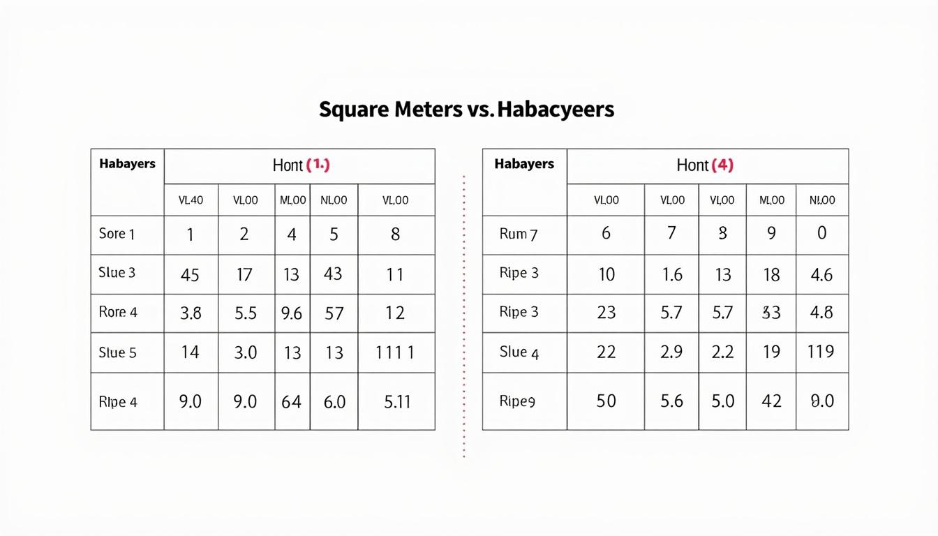 découvrez nos tableaux clairs pour convertir facilement les surfaces : 500 m², 1 000 m² et 10 000 m² en hectares et ares. outils pratiques pour vos projets immobiliers, agricoles ou scolaires.
